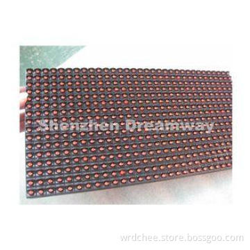 Single Red LED Display Module for Outdoor Use with 10 mm Pi